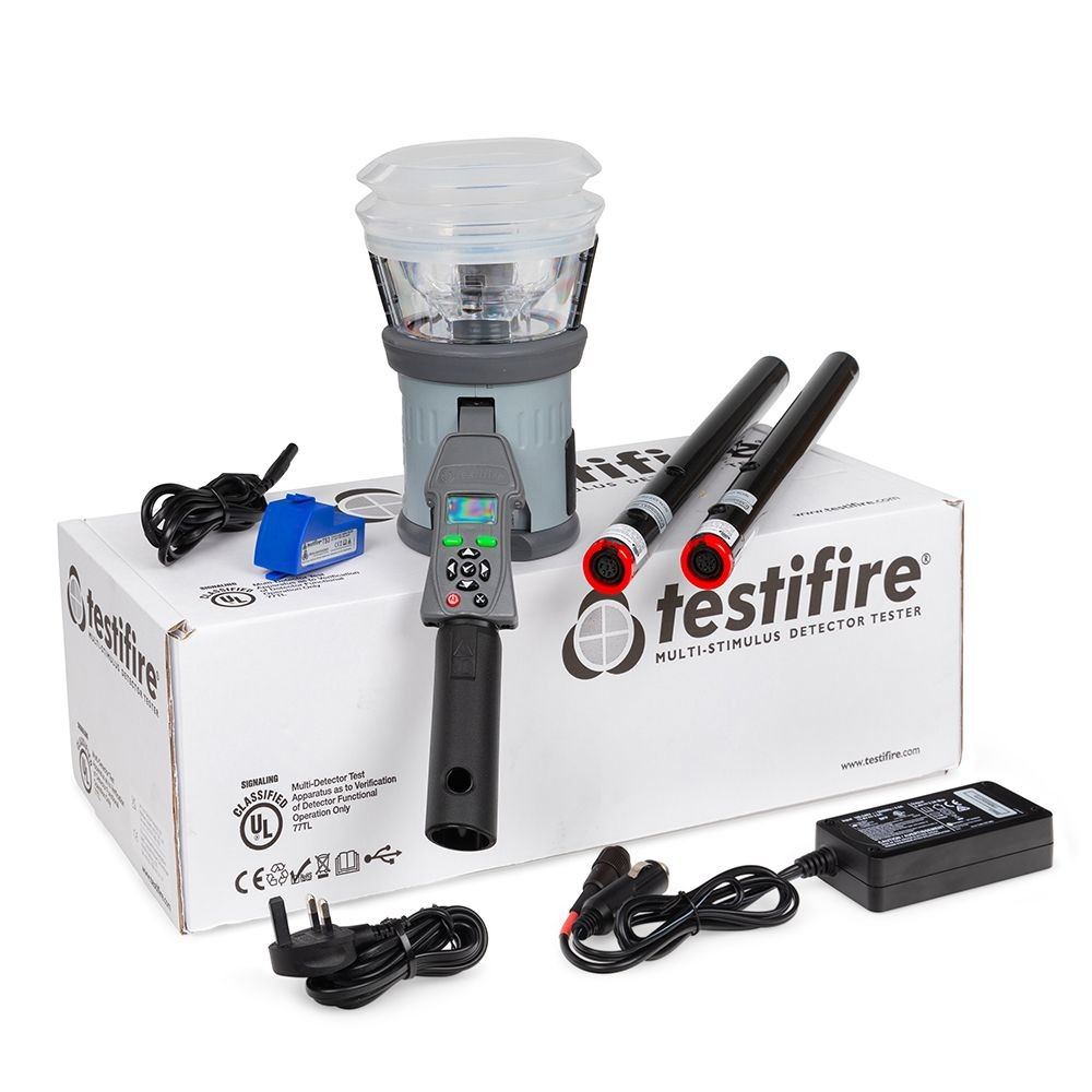 All-in-One Smoke, Heat & CO Detector Tester (TESTIFIRE2001-001)
